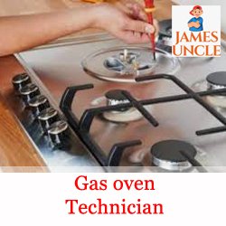 Gas oven technician Mr. Partha Pal in Gobardanga